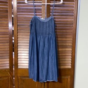 Blue Denim mini dress